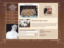 Tablet Screenshot of cheffernandapostal.com.br